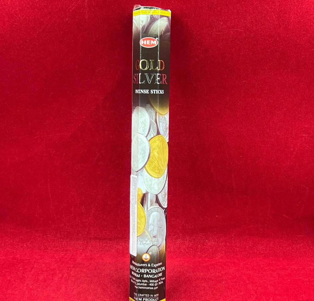 Благовония Hem Gold & Silver Золото и серебро
