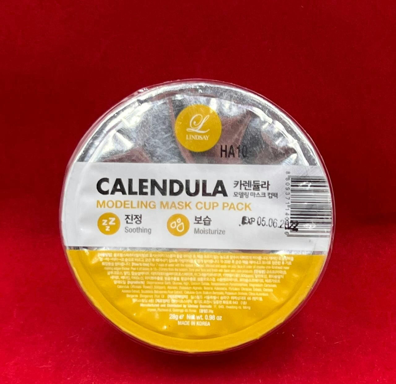 Маска для лица Lindsay Calendula Modeling Mask Cup Pack