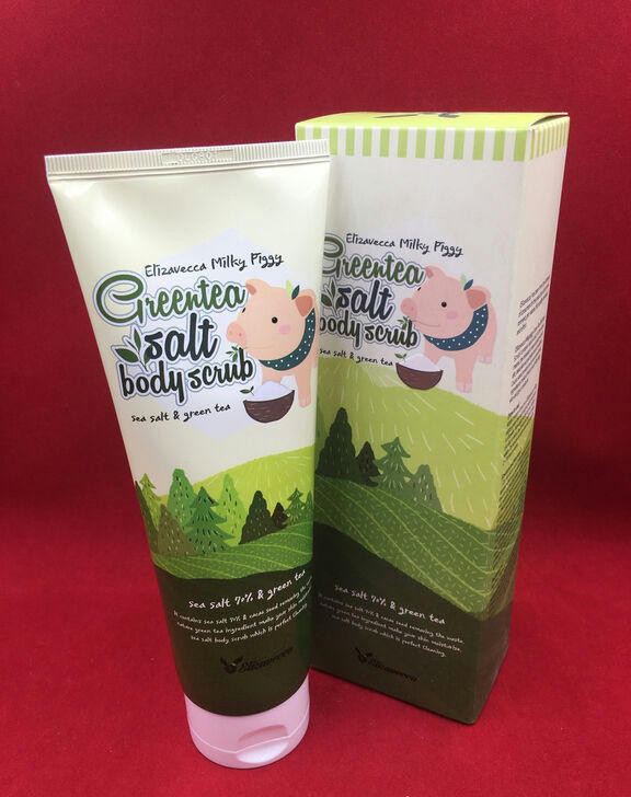 Скраб для тела Elizavecca "Greentea Salt body scrub"