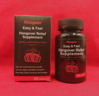 Капсулы Googeer против опьянения и похмелья, 120 шт.